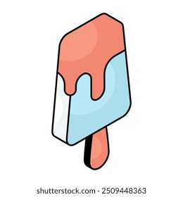 Perfect design icon of popsicle 