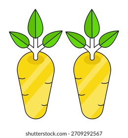 Perfektes Design Ikone Rettich