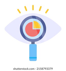 Perfect design icon of search eye