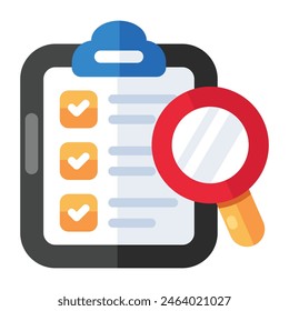 Perfect design icon of search list