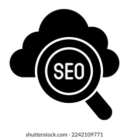 Perfect design icon of seo analysis 