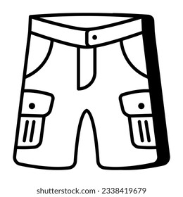 Perfect design icon of shorts 