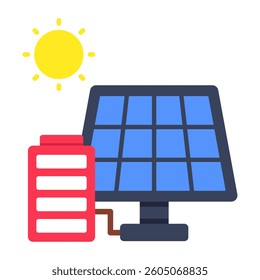 Perfect design icon of solar panel