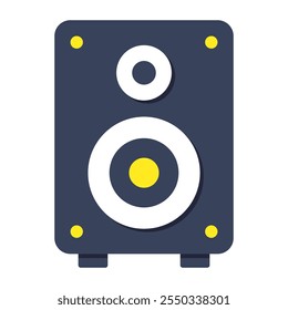 Icono de diseño perfecto del altavoz