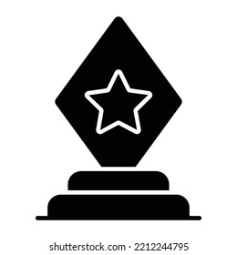 A perfect design icon of star award 