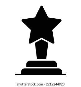 A perfect design icon of star award 