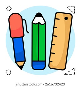 Perfect design icon of stationary