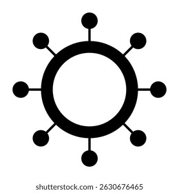 A perfect design icon of structure