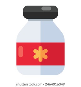 Perfect design icon of syrup bottle