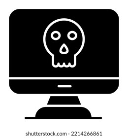 Perfect design icon of system hacking 