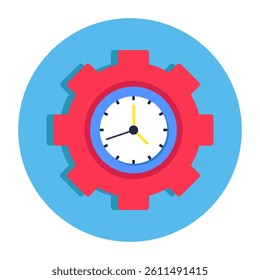 Perfect design icon of time Setting