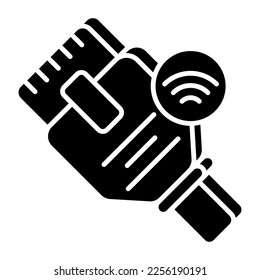 A perfect design icon USB connector 