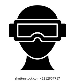 Perfect design icon of VR headset