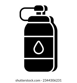 Icono de diseño perfecto de la botella de agua