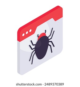 Perfektes Design-Ikone des Web-Fehlers