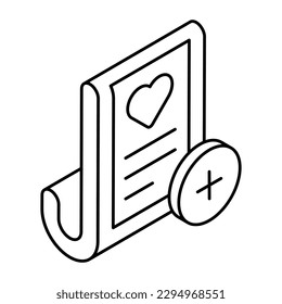 Perfektes Design-Symbol der Wunschliste 