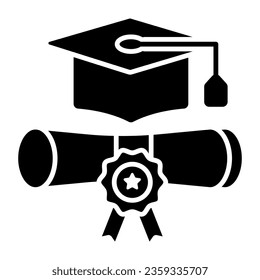     Un vector de diseño perfecto para el título de graduado