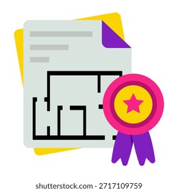 Icono de Descarga perfecto del mapa de construcción 