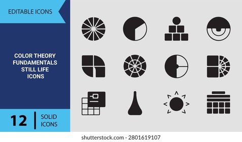 Perfect educational graphics for art students and professional designers exploring hue harmony shading techniques and classic studio arrangements in digital creative software