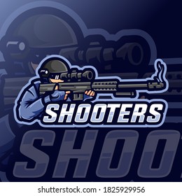 Logotipo de juego perfecto, fácil de usar