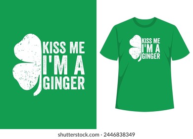 Perfect Gift Idea for Men  Women  Kids - Team Quote Kiss Me I'm A Ginger Shirt. Cool gift for dad, father, brother, husband, boyfriend, boy girl, baby, youth, uncle, girlfriend, mom, mother, papa, 