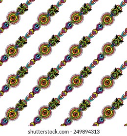 Perfect graphical ornament  pattern. Geometrical texture made in vector. Unique background for invitations, cards, websites any other kind of design, birthday.