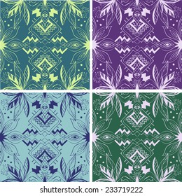 Perfect graphical pattern. Geometrical texture made in vector.Seamless pattern,  floral patternUnique background for invitations, cards, websites.  