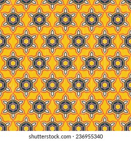Perfect graphical seamless pattern. Geometrical texture made in vector. Unique background for invitations, cards, websites.