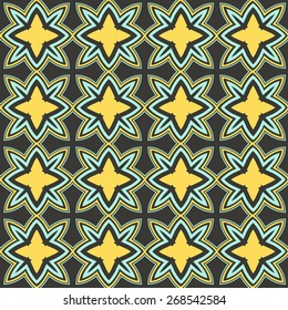 Perfect graphical seamless pattern. Geometrical texture made in vector. Unique background for invitations, cards, websites.