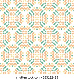 Perfect graphical seamless pattern. Geometrical texture made in vector. Unique background for invitations, cards, websites.