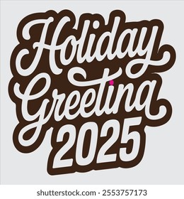It is Perfect for greeting cards, banners, and other holiday decorations.