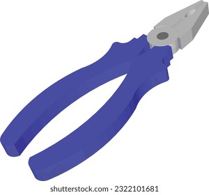Perfect Grip: A Blue Plier Designed for Professional Results