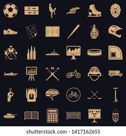 Perfect health icons set. Simple set of 36 perfect health vector icons for web for any design