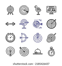perfect Icon Set with line icons. Modern Thin Line Style. Suitable for Web and Mobile Icon. Vector illustration EPS 10.