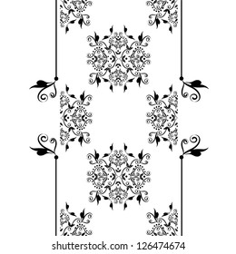 Perfect for invitations and ornate backgrounds. Wedding card or invitation with abstract damask background. Abstract greeting card.