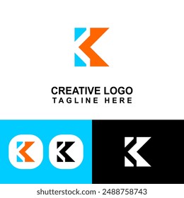 Perfect K logo graphic for your use. for business signs or something else.