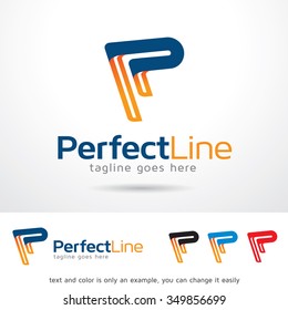 Perfect Line Logo Template Design Vector