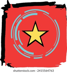 Perfektes Logo für die Erstellung von aufsehenerregenden Grafiken für jede Veranstaltung, Werbung oder feierliches Themendesign.