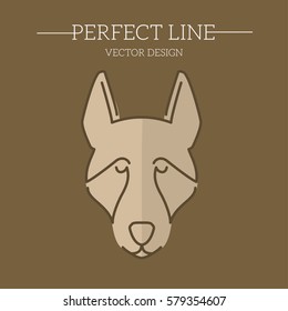 Perfect logo for dog 