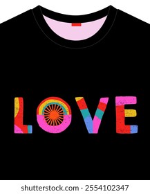  Perfect love graphic print design for t shirt, card, poster or any design
