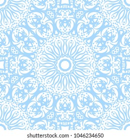 Perfect mandala. Decorative pattern in oriental style. It is vector illustration.