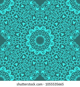 Perfect mandala. Decorative pattern in oriental style. It is vector illustration.