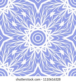 Perfect mandala. Decorative pattern in oriental style. It is fantastic vector illustration