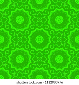 Perfect mandala. Decorative pattern in oriental style. It is fantastic vector illustration