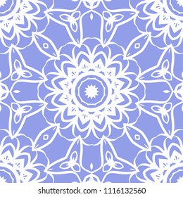 Perfect mandala. Decorative pattern in oriental style. It is fantastic vector illustration