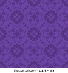 Perfect mandala. Decorative pattern in oriental style. It is fantastic vector illustration