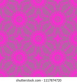 Perfect mandala. Decorative pattern in oriental style. It is fantastic vector illustration