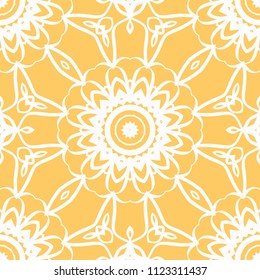 Perfect mandala. Decorative pattern in oriental style. It is fantastic vector illustration