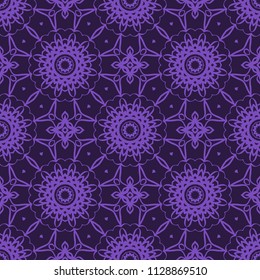 Perfect mandala. Decorative pattern in oriental style. It is fantastic vector illustration