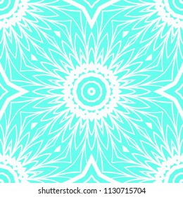 Perfect mandala. Decorative pattern in oriental style. It is fantastic vector illustration